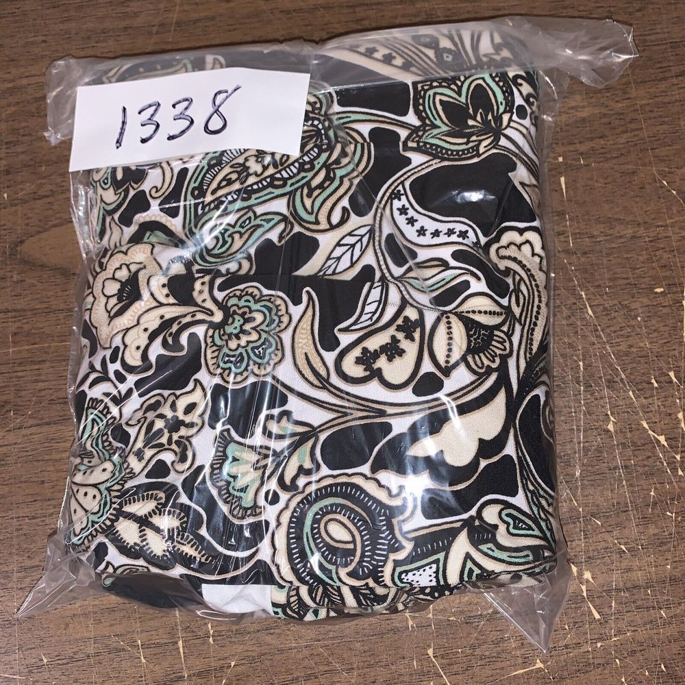 New York &‎ Co Pants Womens Large Palazzo Wide Leg Lounge Pants Paisley Wide Hem - Picture 12 of 12